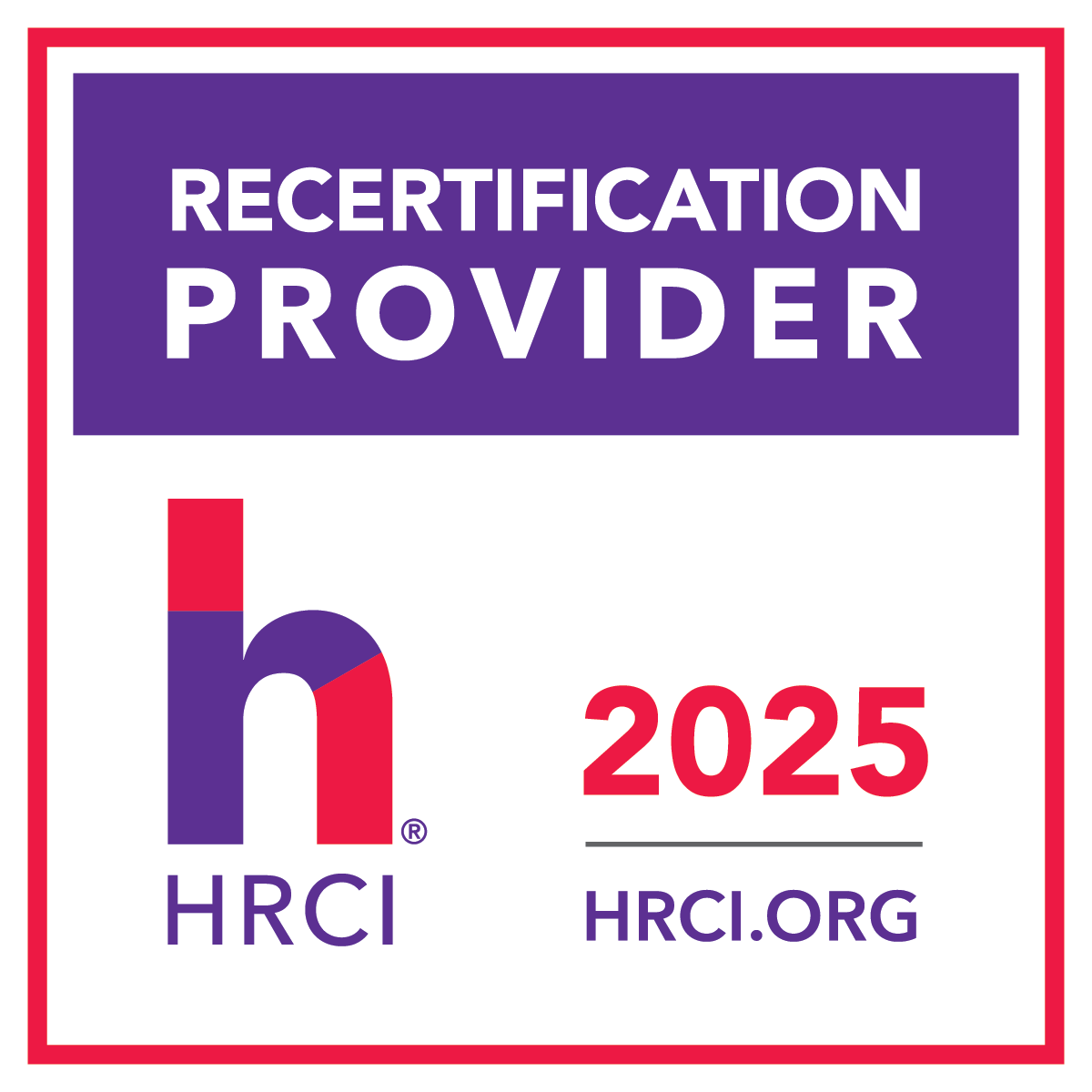 HRCI Recertification Provider HRCI Recertification Provider